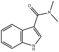 N,N-dimethyl-1H-indole-3-carboxamide,27409-13-8,结构式
