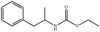 Carbamic acid, (1-methyl-2-phenylethyl)-, ethyl ester (9CI) Struktur