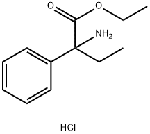 Benzeneacetic acid, α-amino-α-ethyl-, ethyl ester, hydrochloride (1:1)