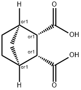 （1R，2S，3R，4S）-rel-Bicyclo [2.2.1]庚烷-2,3-二羧酸, 27862-85-7, 结构式