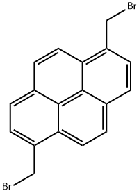 1,6-双(溴甲基)芘, 27973-33-7, 结构式
