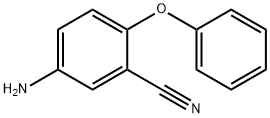 Benzonitrile, 5-amino-2-phenoxy- Structure