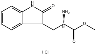 L-2,3-dihydro-2-oxo-Tryptophan methyl ester hydrochloride Structure