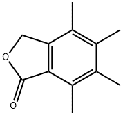 1(3H)-Isobenzofuranone, 4,5,6,7-tetramethyl- Structure