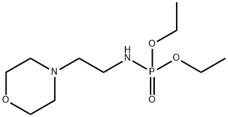 Phosphoramidic acid, [2-(4-morpholinyl)ethyl]-, diethyl ester (9CI) Structure