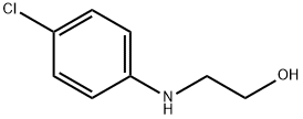 2-((4-氯苯基)氨基)乙-1-醇 结构式