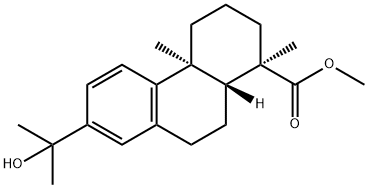 1-Phenanthrenecarboxylic acid, 1,2,3,4,4a,9,10,10a-octahydro-7-(1-hydroxy-1-methylethyl)-1,4a-dimethyl-, methyl ester, (1R,4aS,10aR)- Structure