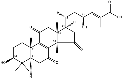 灵芝酸Z, 294674-09-2, 结构式