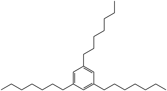 1,3,5-Tri-n-Heptylbenzene Structure