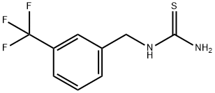 Thiourea, N-[[3-(trifluoromethyl)phenyl]methyl]- Structure
