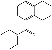 N,N-Diethyl-5,6,7,8-tetrahydronaphthalene-1-carboxamide Structure