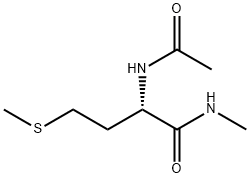 (2S)-2-acetamido-N-methyl-4-(methylsulfanyl)butanamide Structure