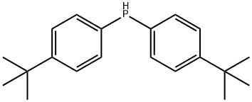 Phosphine, bis[4-(1,1-dimethylethyl)phenyl]- Structure