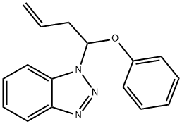 1-(1-苯氧基丁-3-烯-1-基)-1H-苯并[D][1,2,3]三唑, 304690-14-0, 结构式