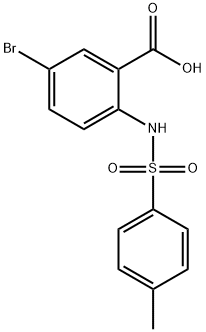 Benzoic acid, 5-bromo-2-[[(4-methylphenyl)sulfonyl]amino]-