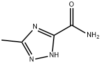 3-methyl-1H-1,2,4-triazole-5-carboxamide Structure