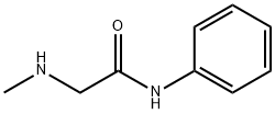 Acetamide, 2-(methylamino)-N-phenyl- Structure