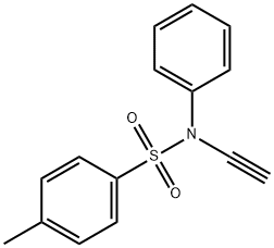 Benzenesulfonamide, N-ethynyl-4-methyl-N-phenyl- Structure