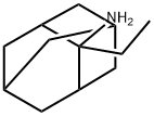 Tricyclo[3.3.1.13,7]decan-2-amine, 2-ethyl- 化学構造式