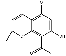 1-(5,7-Dihydroxy-2,2-dimethyl-2H-chromen-8-yl)ethanone