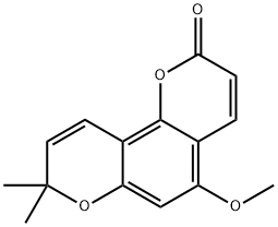 5-Methoxyseselin 结构式