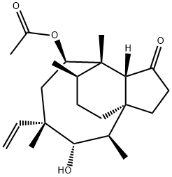 Mutilin 14-Acetate Structure