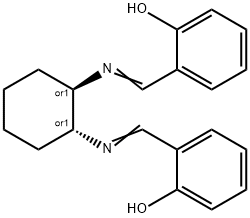 2,2'-[(1R,2R)-1,2-环己烷二基双(次氮甲基亚基)]双-,REL- 结构式