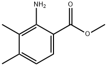 Benzoic acid, 2-amino-3,4-dimethyl-, methyl ester,31928-20-8,结构式