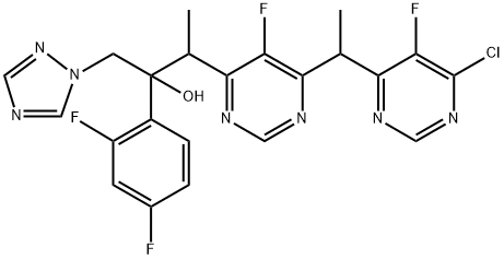Voriconazole Impurity 18,321588-94-7,结构式