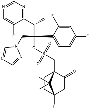 Voriconazole Impurity 19,321589-01-9,结构式