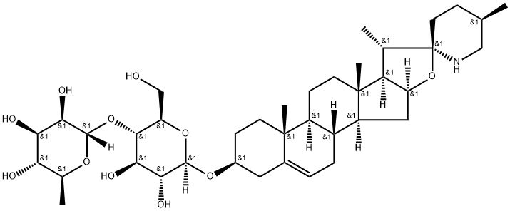 客西茄碱,32449-98-2,结构式