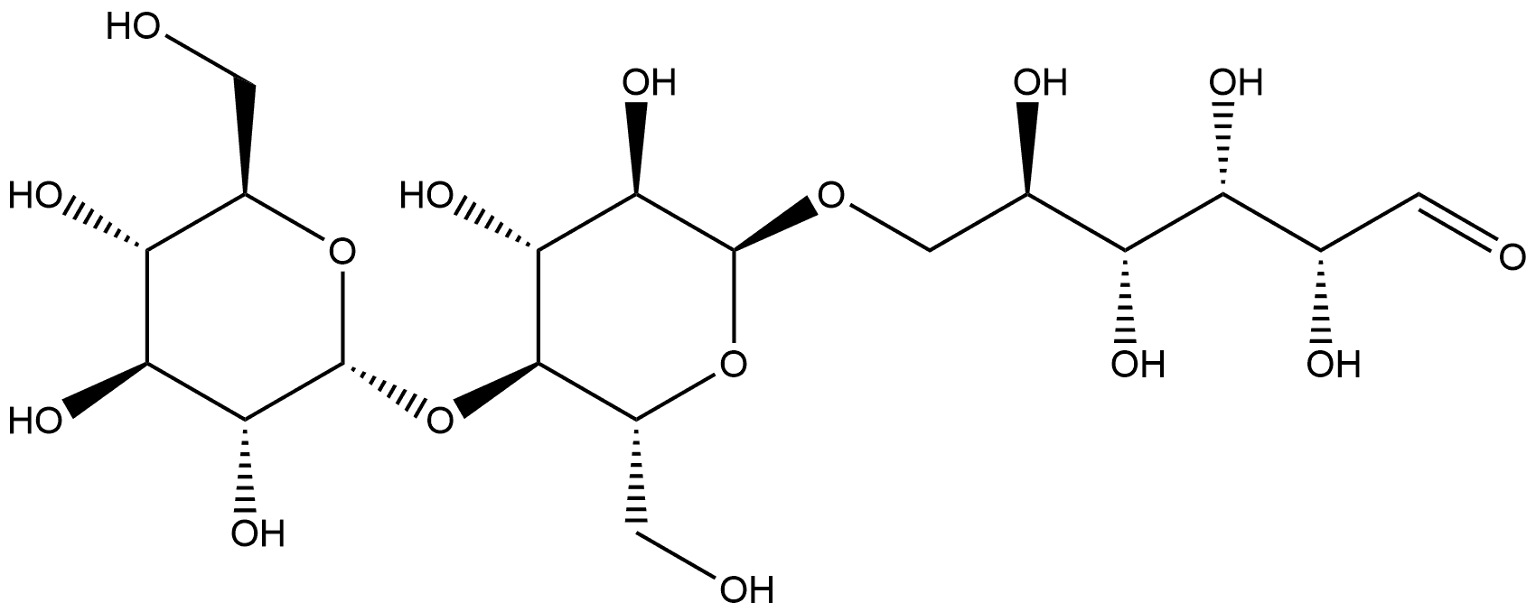 异葡糖基麦芽糖, 32581-33-2, 结构式
