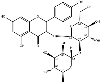 Kaempferol 3-neohesperidoside Structure