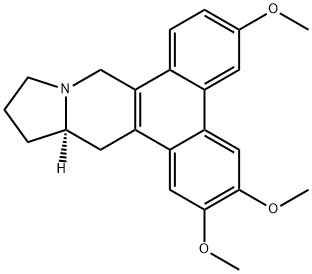 Dibenzo[f,h]pyrrolo[1,2-b]isoquinoline, 9,11,12,13,13a,14-hexahydro-2,3,6-trimethoxy-, (13aR)- Struktur