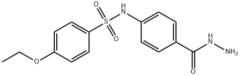 4-乙氧基-N-[4-(肼羰基)苯基]苯-1-磺酰胺,326916-20-5,结构式