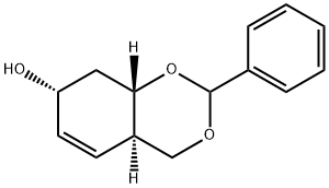 (4aR,7R,8aS)-2-phenyl-4a,7,8,8a-tetrahydro-4H-benzo[d][1,3]dioxin-7-o Struktur