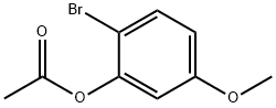 Phenol, 2-bromo-5-methoxy-, 1-acetate Structure