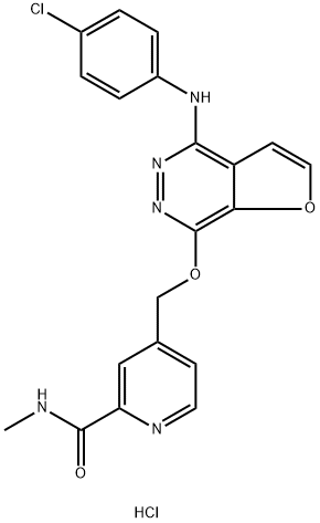 替拉替尼, 332013-28-2, 结构式