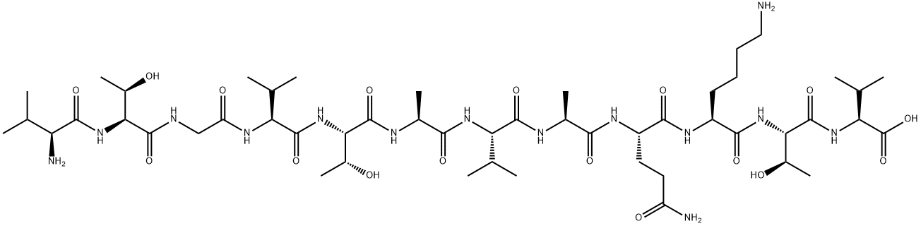 α-突触核蛋白（71-82）（人） 结构式