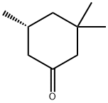 (5R)-3,3,5-trimethylcyclohexan-1-one Struktur