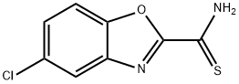 2-Benzoxazolecarbothioamide, 5-chloro- Struktur