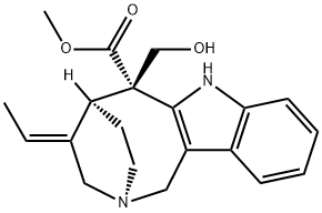 19,20-(E)-VALLESAMINE 结构式