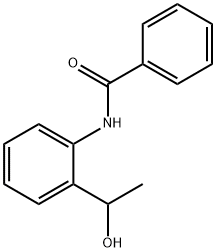 N-[2-(1-羟乙基)苯基]苯甲酰胺, 33768-44-4, 结构式