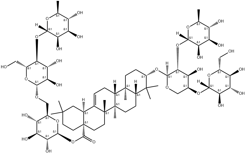 ヘデラコルキシドE 化学構造式