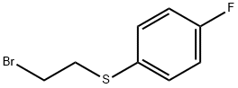 1-(2-BROMOETHYLTHIO)-4-FLUOROBENZENE, 339363-85-8, 结构式