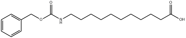 11- Undecanoic acid [[(phenylmethoxy)carbonyl]amino]- Structure