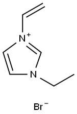 1‐ETHYL‐3‐VINYLIMIDAZOLIUM BROMIDE 结构式