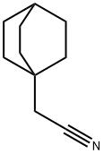 2-(1-bicyclo[2.2.2]octanyl)acetonitrile, 34341-70-3, 结构式