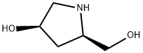 (3R,5R)-5-(羟甲基)吡咯烷-3-醇,343633-22-7,结构式