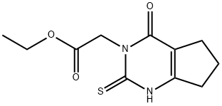 Ethyl 2-(4-oxo-2-thioxo-6,7-dihydro-1H-cyclopenta[d]pyrimidin-3(2H,4H,5H)-yl)acetate